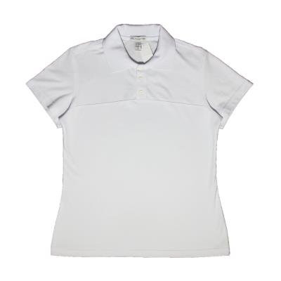 Camiseta Polo Piquet Branca Fem
