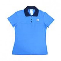 Camisa Polo Feminina Azul