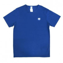 Camiseta Gola C Manga Curta Azul Marinho