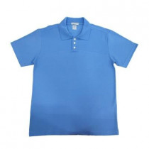 Camiseta Polo Piquet Mc Azul Claro
