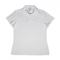 Camiseta Polo Piquet Mc Branco Fem