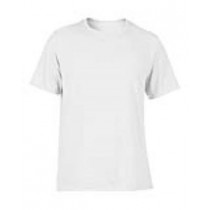 Camiseta Algodao Manga Curta Branca