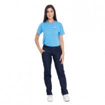 Camiseta Gola C Mc Azul Marinho Fem