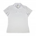 Camiseta Polo Piquet Branca Fem